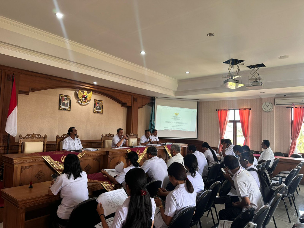 Rapat Pra Musrenbang Desa Tumbak Bayuh